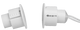 3/4in Pre Wire Plug White 20 Pack - SD-70PLUG-WH 3/4in Pre Wire Plug White 20 Pack - SD-70PLUG-WH